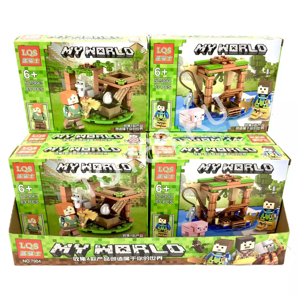 Конструктор Мой Мир 8 шт в блоке 7904