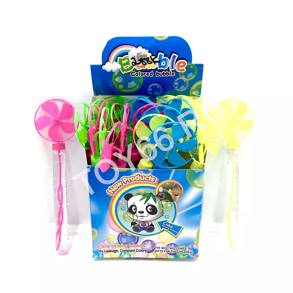 Мыльные пузыри Вентилятор 24 шт. в блоке 807