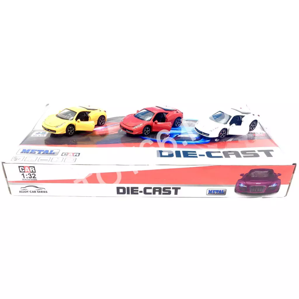 Модельки спорткар (металл) 12 шт. в блоке 812C