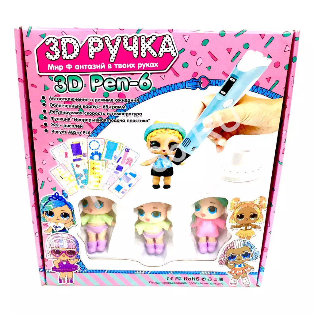 3d Ручка 881A