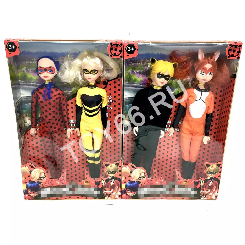 Чудесные супергерои набор 2 героя 899