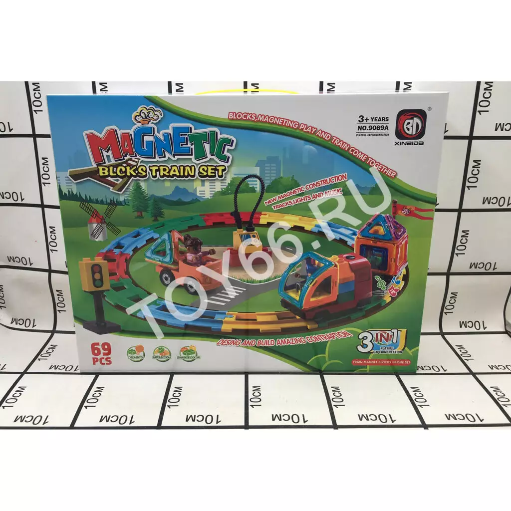 Дорога магнитная 69 дет. 9069A