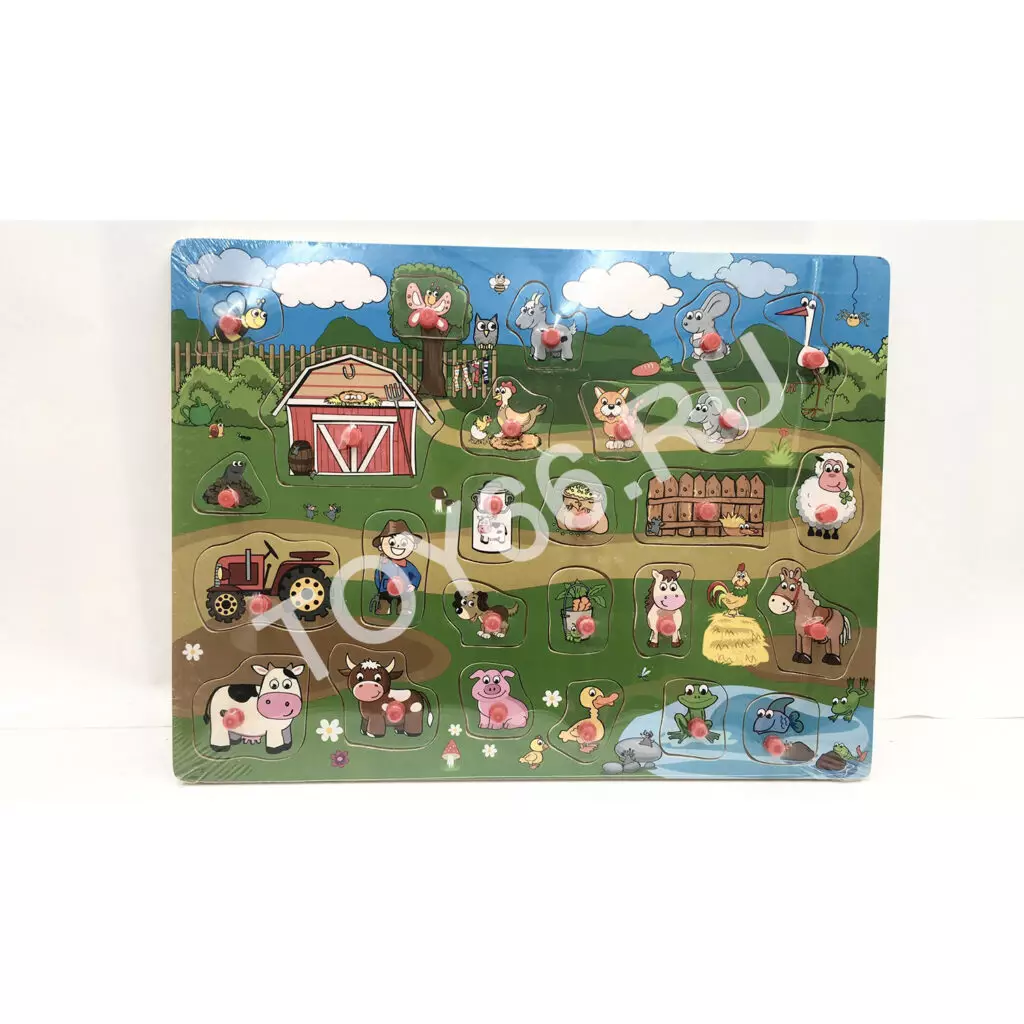 Деревянная игрушка Животные 93-46