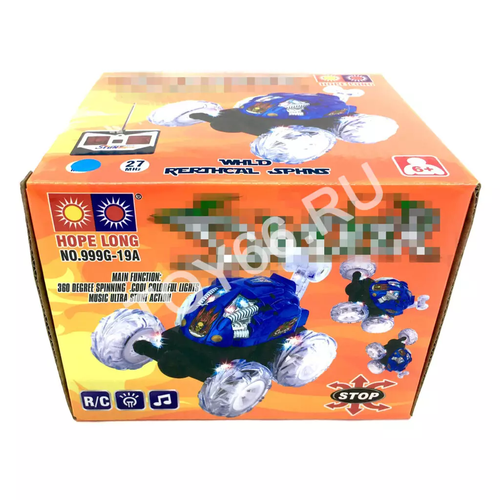 Машинка Перевёртыш Р/У 999G-19A