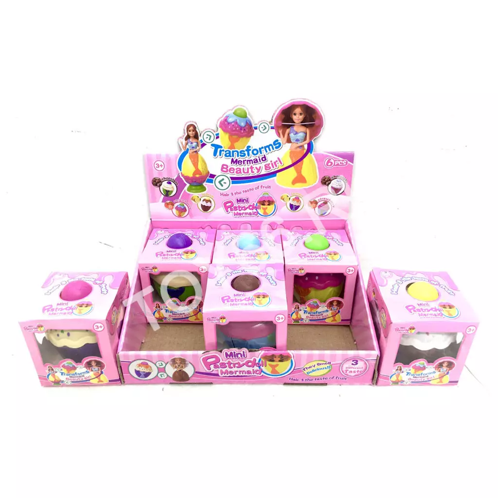 Кукла в кексе 6 шт. в блоке D6608-11