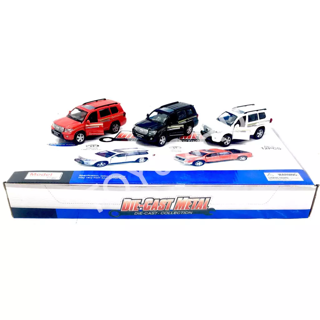 Модельки (металл) 12 шт. в блоке FY89008-12D