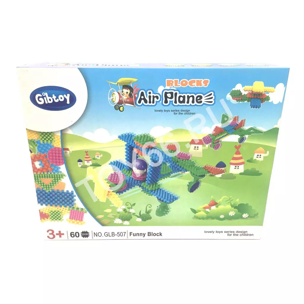 Конструктор Блоками 60 дет. GLB-507