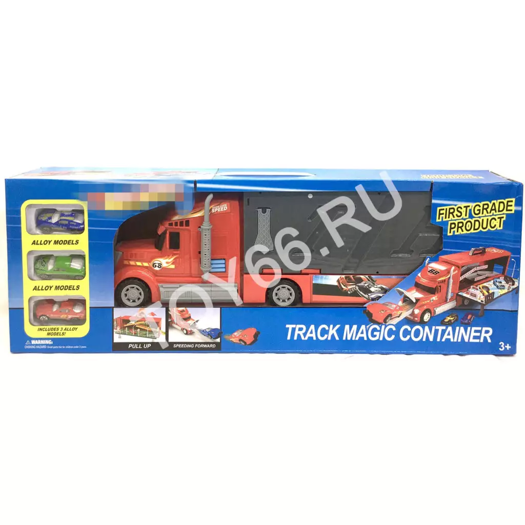 Грузовик с машинками Хот Вилс HW-101