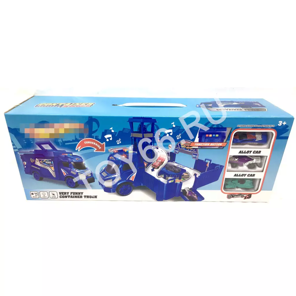 Грузовик автотрек Хот Вилс (свет, звук) HW-116