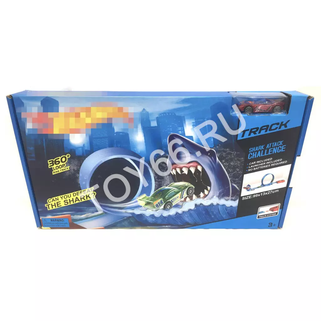 Автотрек Хот Вилс акула HW286