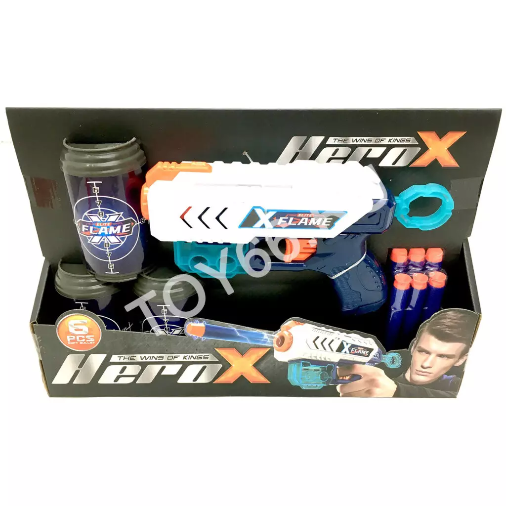 Бластер с мягкими пулями JLX7211