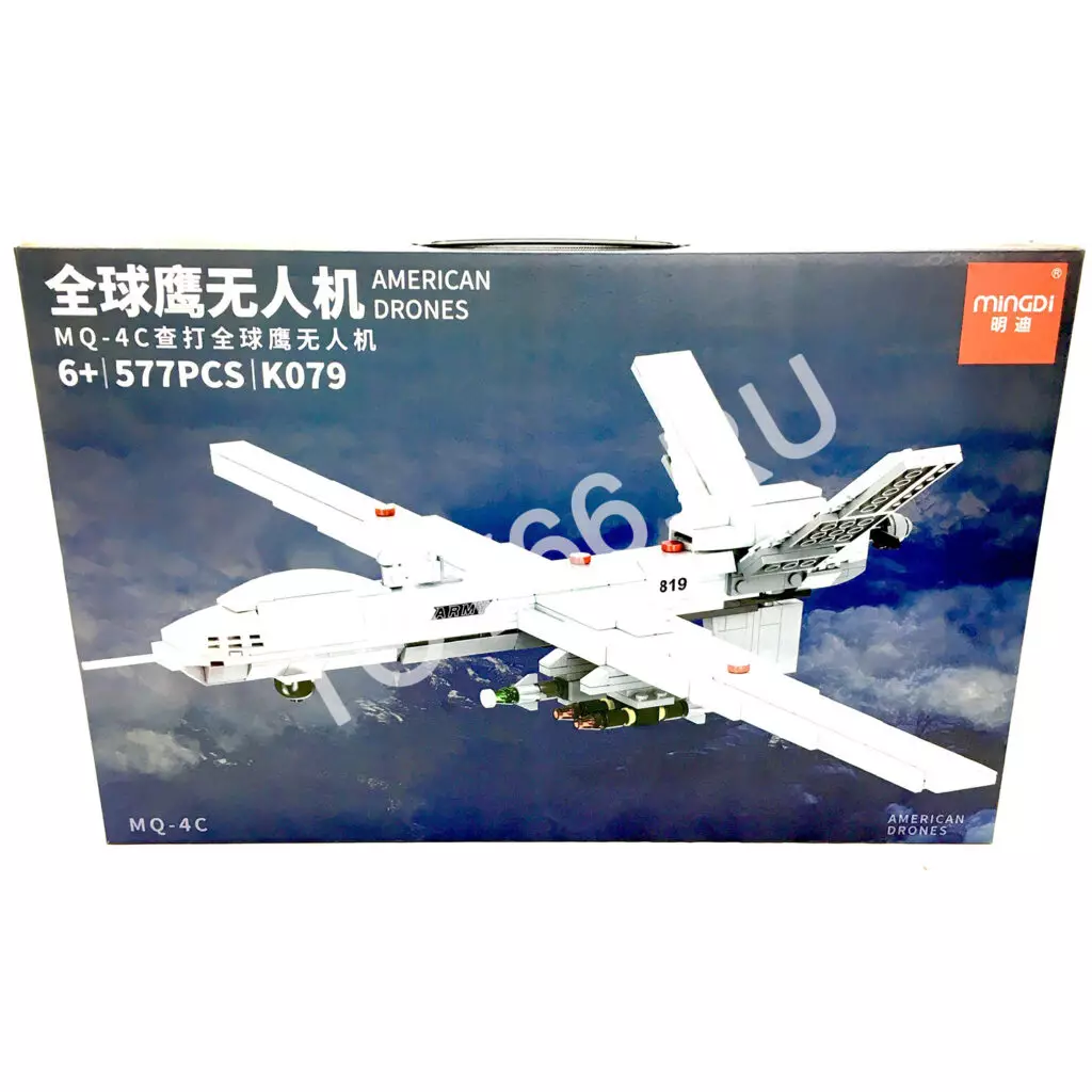 Конструктор Самолет 577 дет. K079