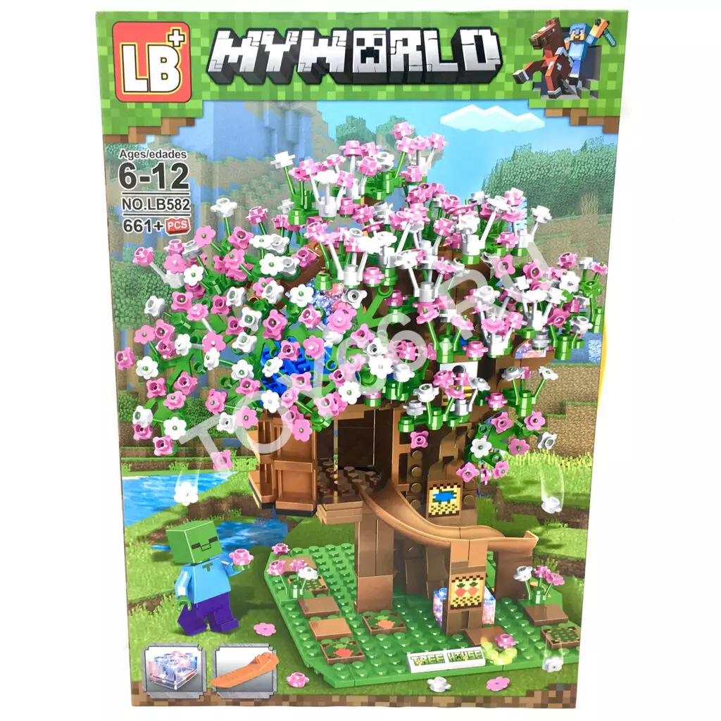 Конструктор Герои из кубиков 661 дет. LB582