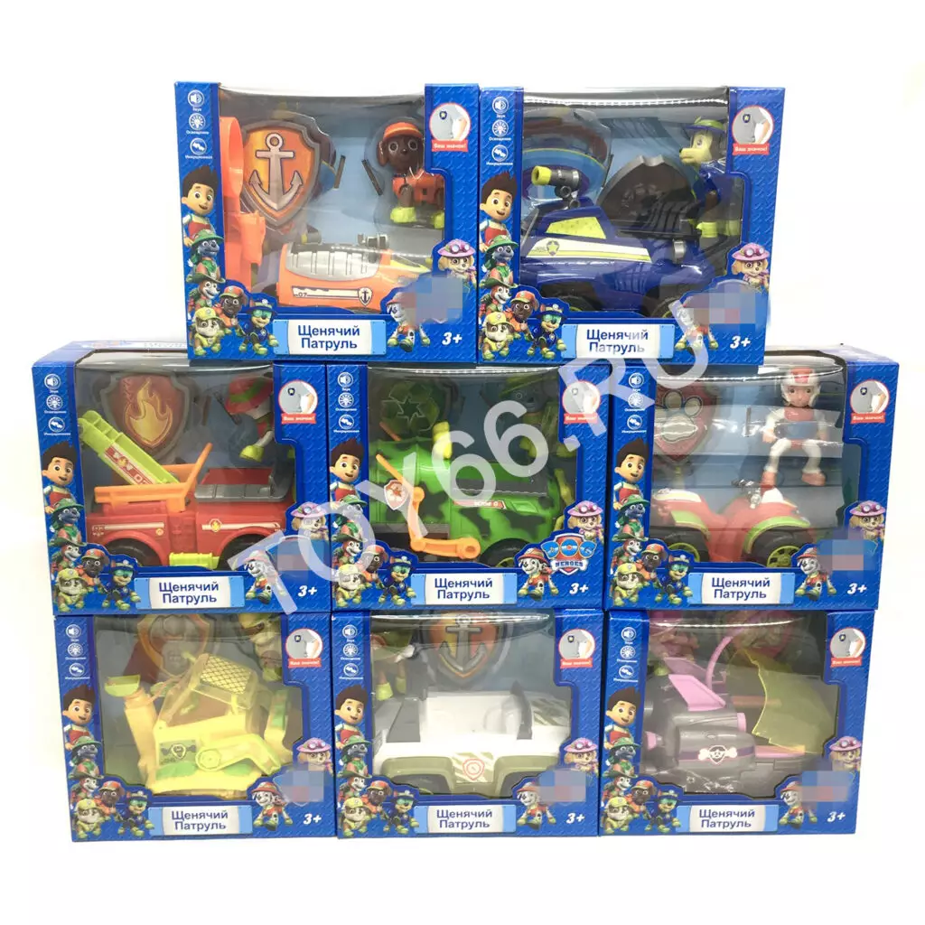 Собачки на машинках с жетоном LQ2040