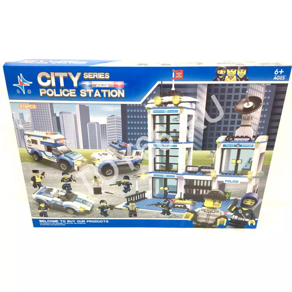 Конструктор Сити 818 дет LXA326