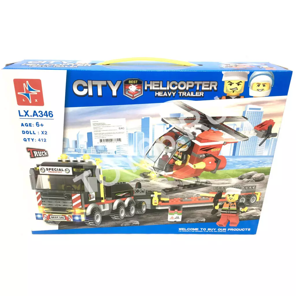 Конструктор Город 412 дет. LXA346 Конструктор Город 412 дет. LXA346