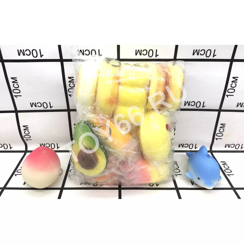 Сквиши Антистресс 12 шт. в блоке M250
