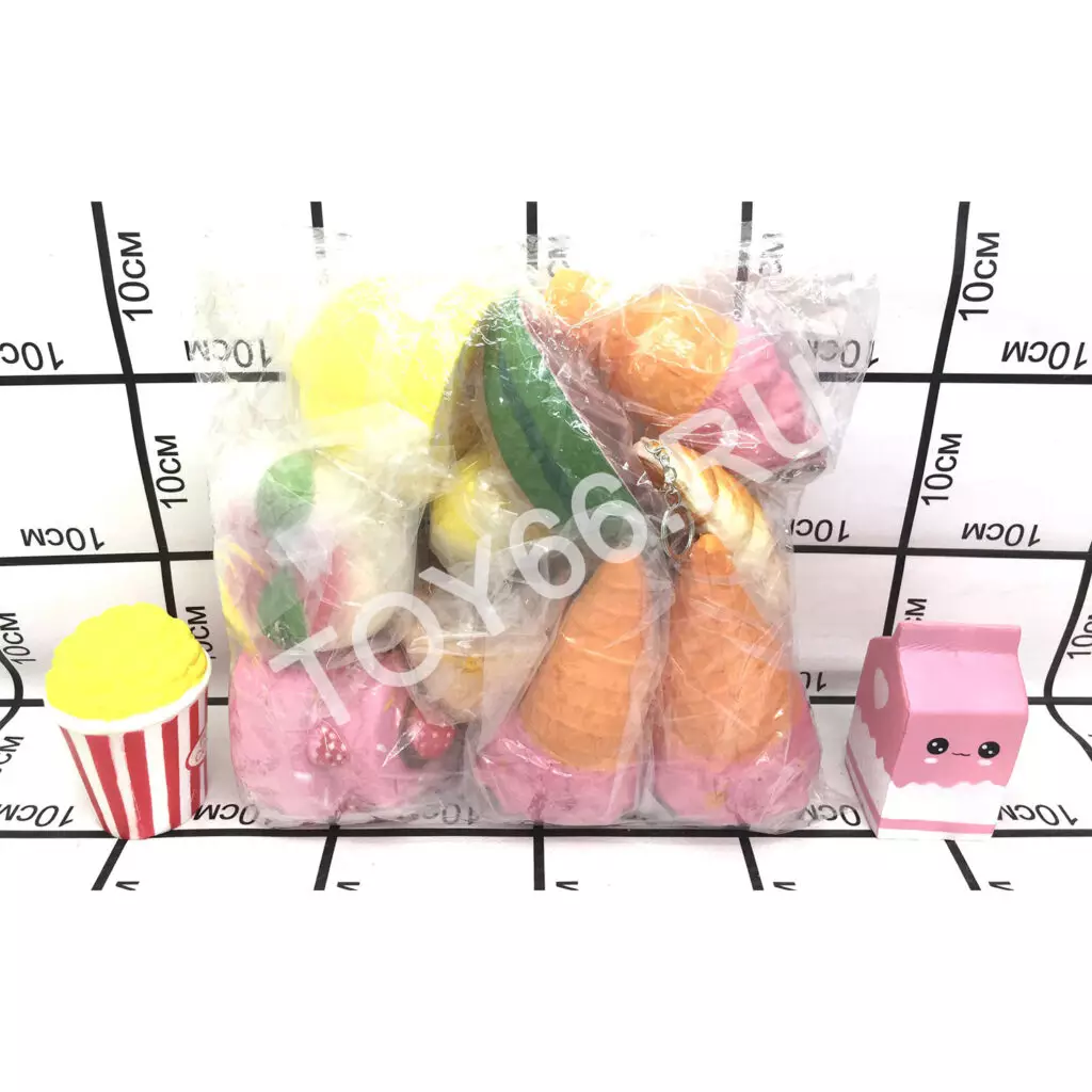 Сквиши Антистресс 12 шт. в блоке M480