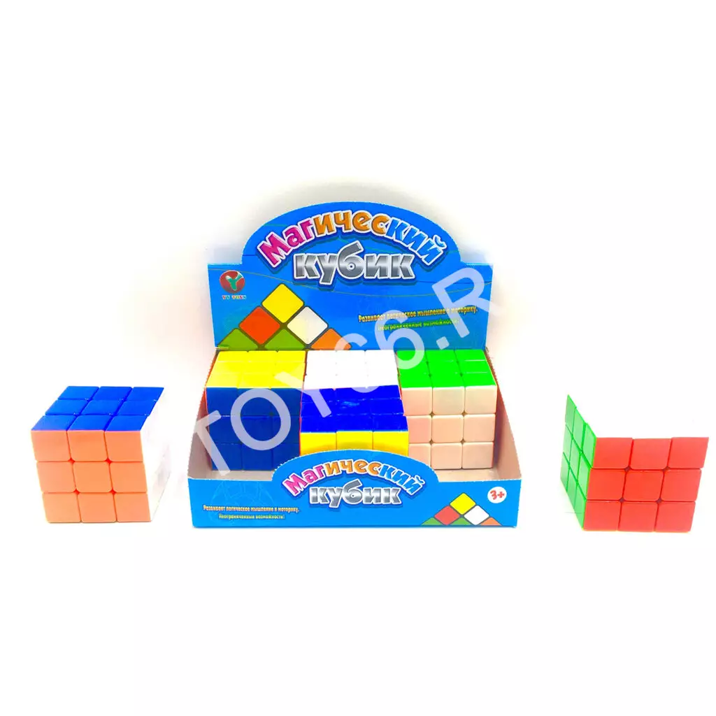 Кубик-рубик 6 шт в блоке PK20423-4