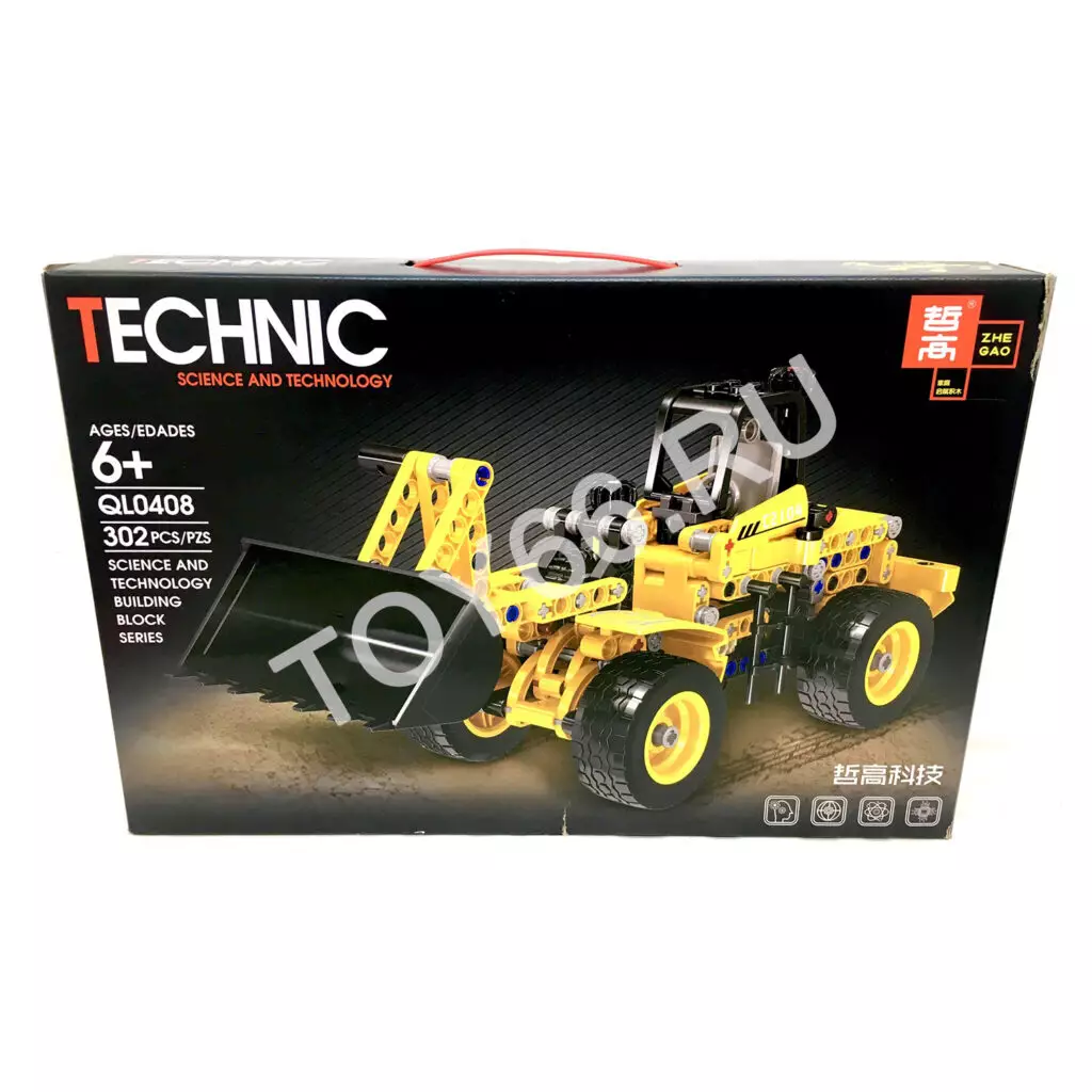 Конструктор Техник 302 дет. QL0408