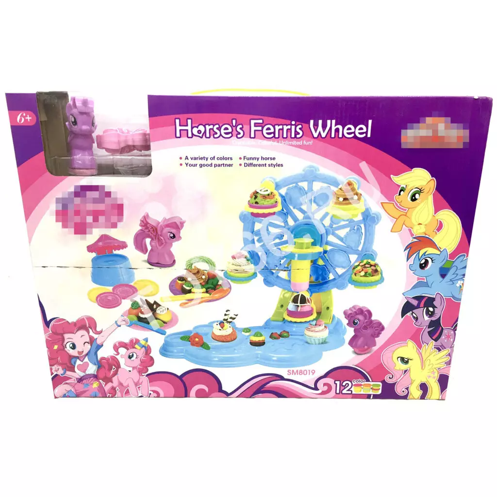 Набор для лепки Пони SM8019