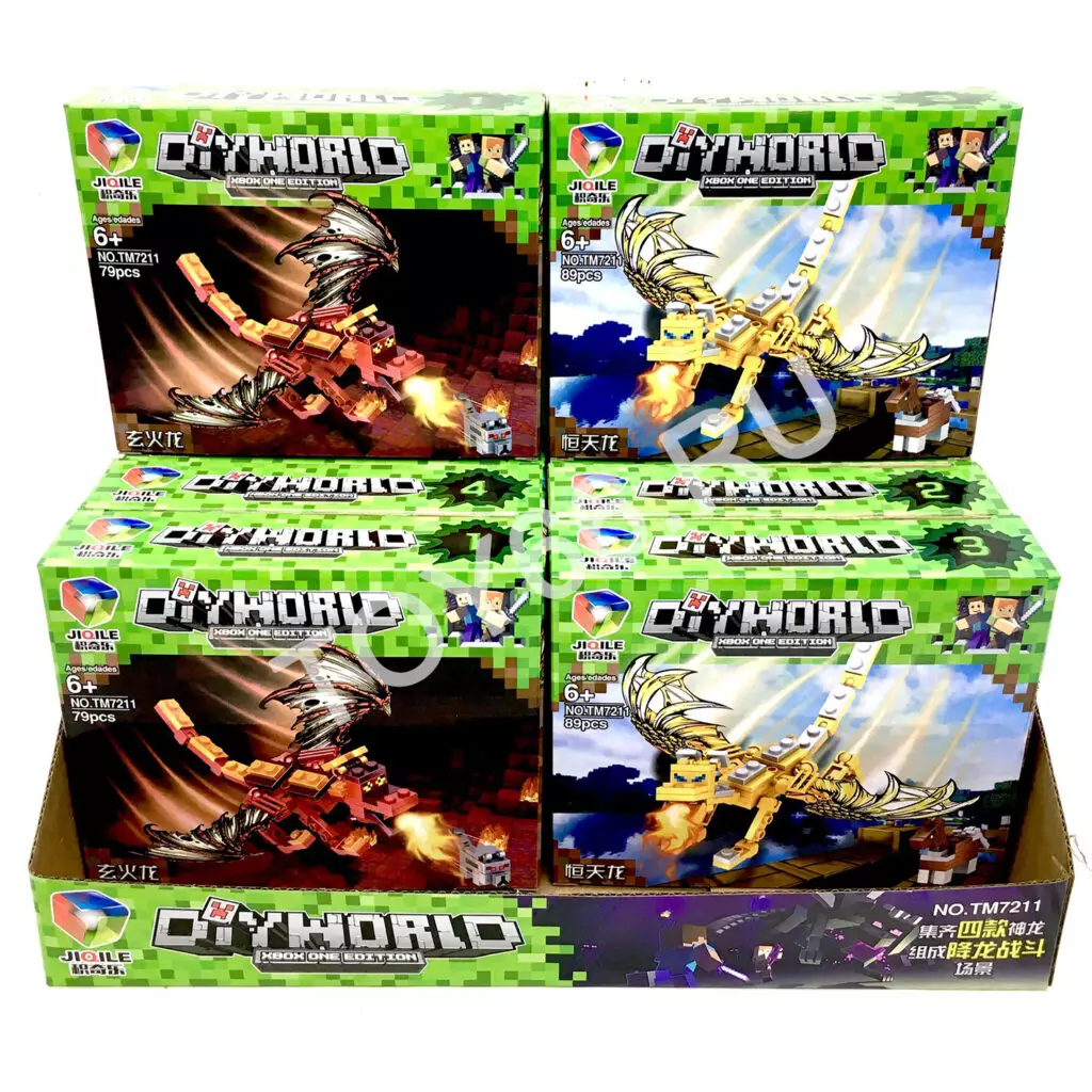 Конструктор Мой мир 8 шт в блоке TM7211