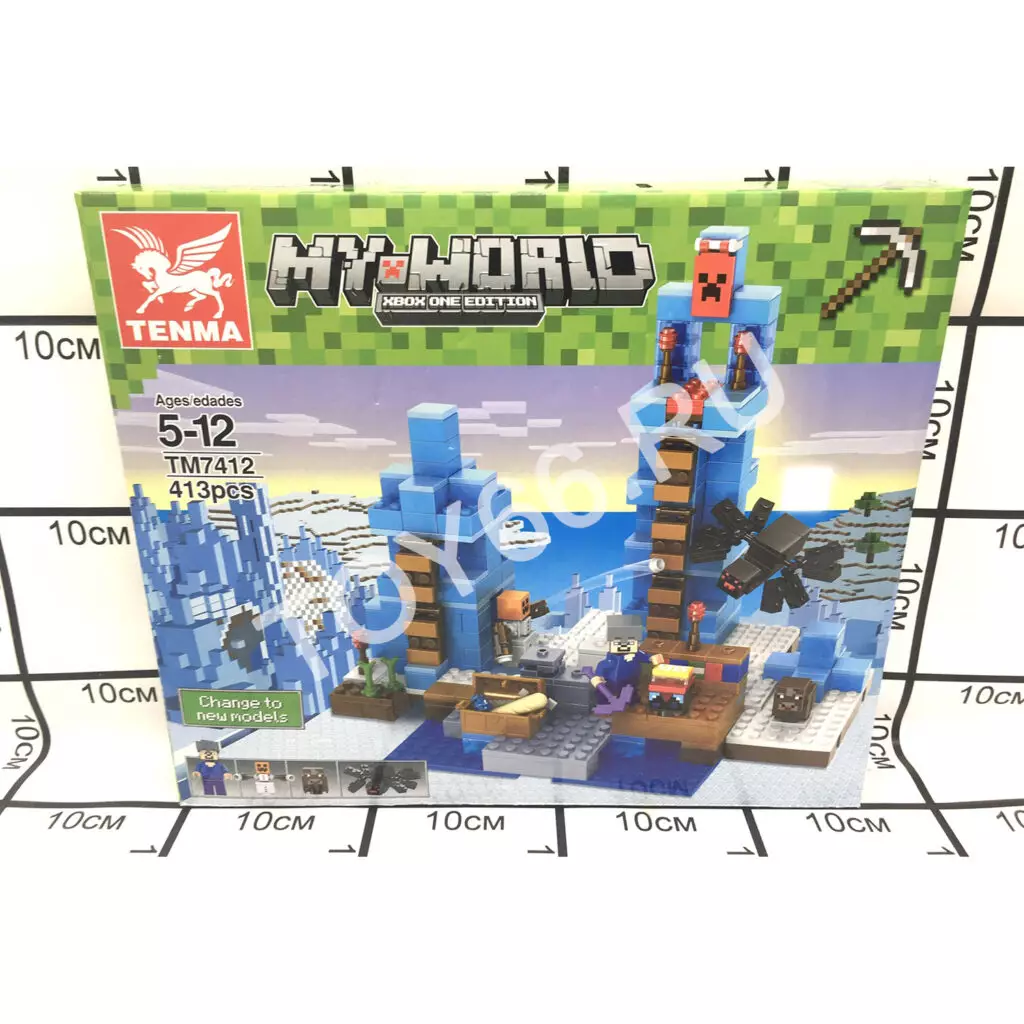 Конструктор Мой мир 413 деталей TM7412