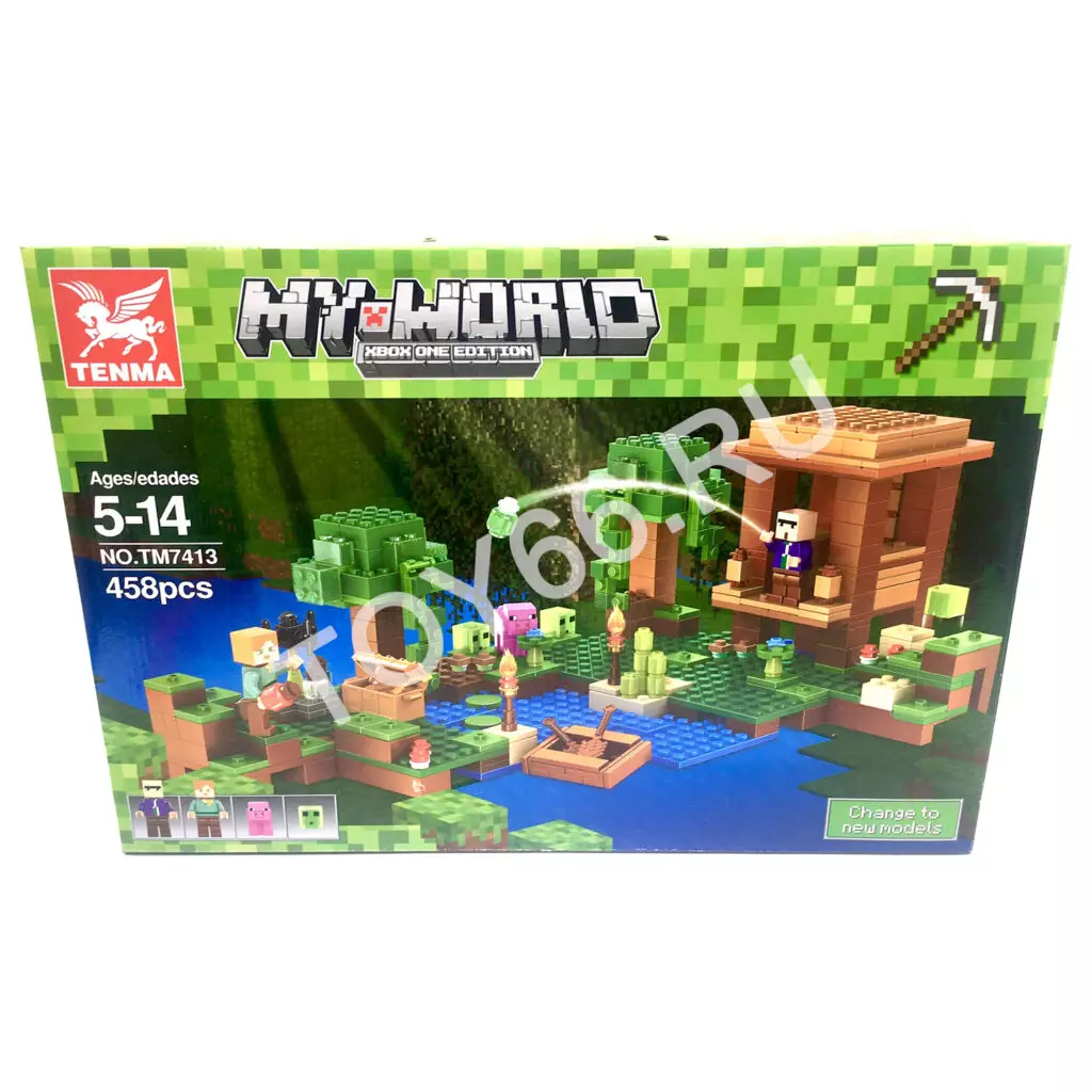 Конструктор Мой Мир 458 дет. TM7413
