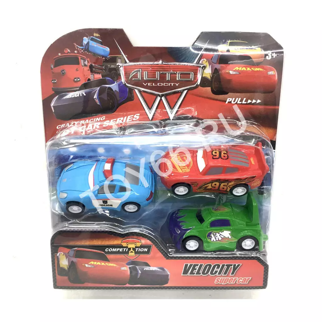 Машинки тачки 3 шт в наборе Z1