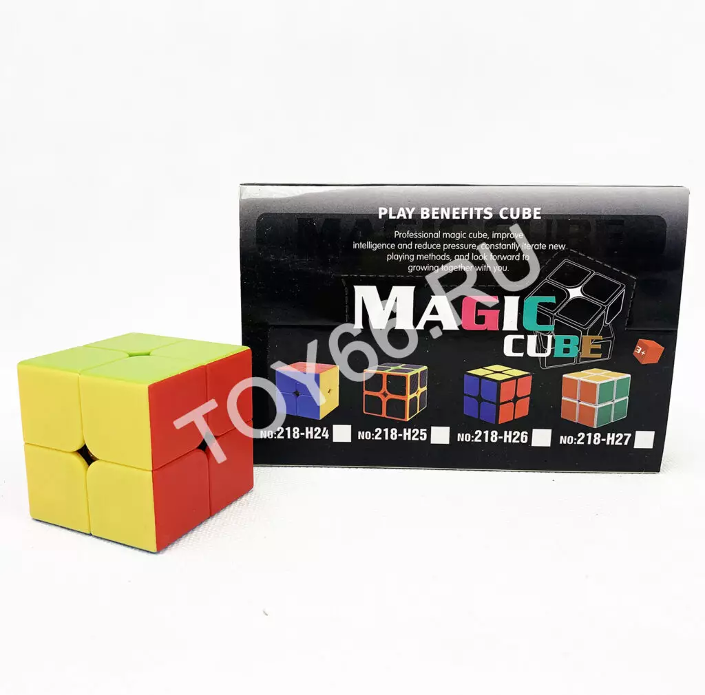 Кубик Рубик (2 x 2) 6 шт в блоке M218-H24