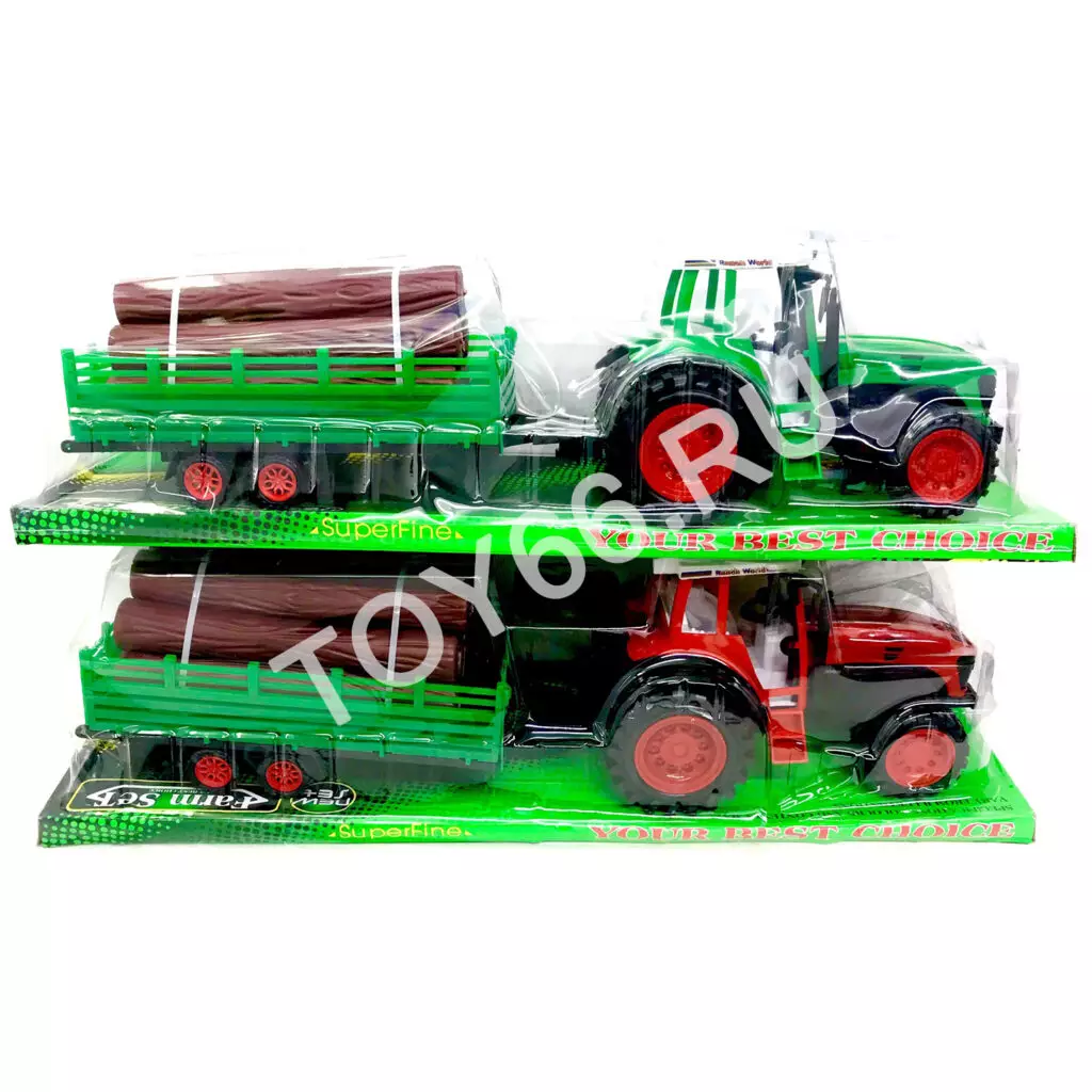 Трактор с дровами в ассортименте 0488-168