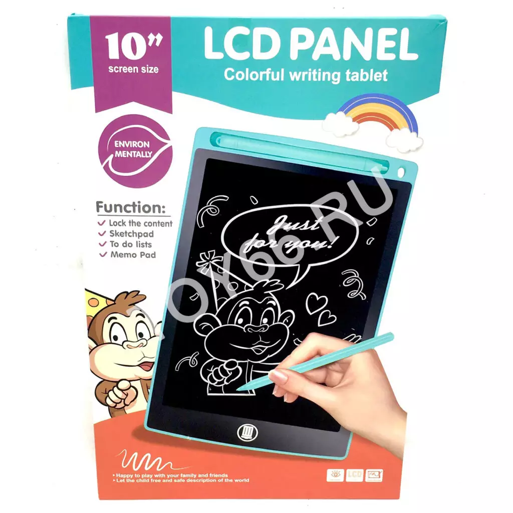Электронный планшет для рисования 10″ 1003