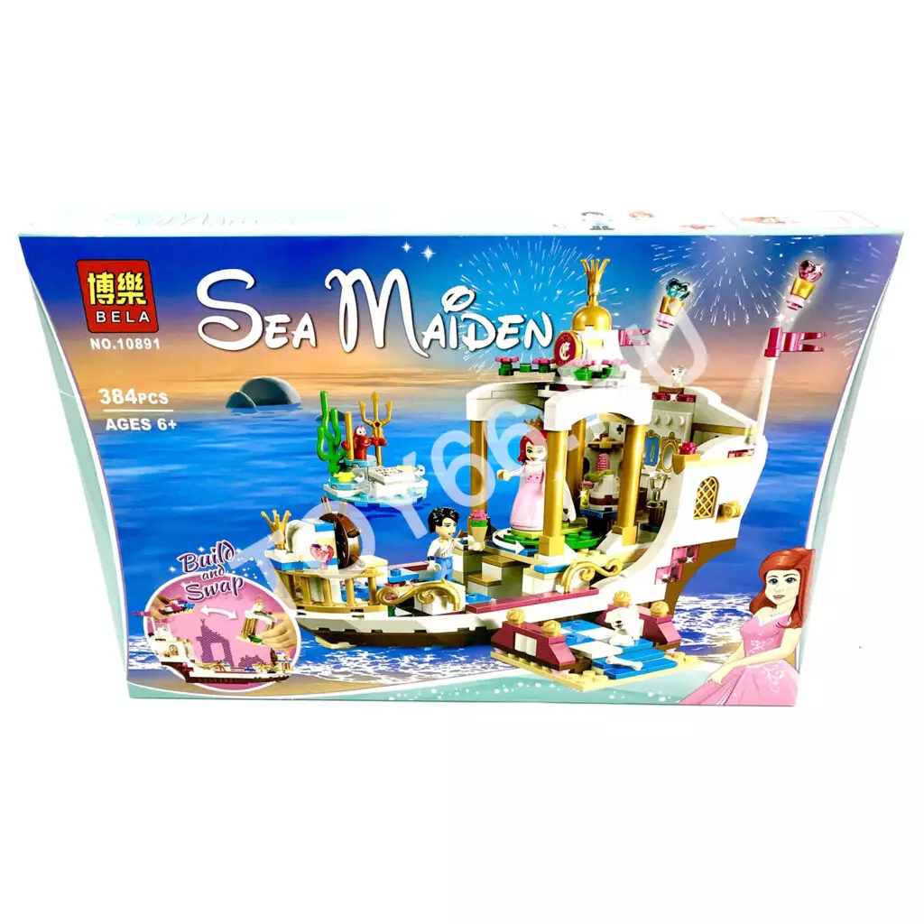 Конструктор Принцесса 384 дет 10891