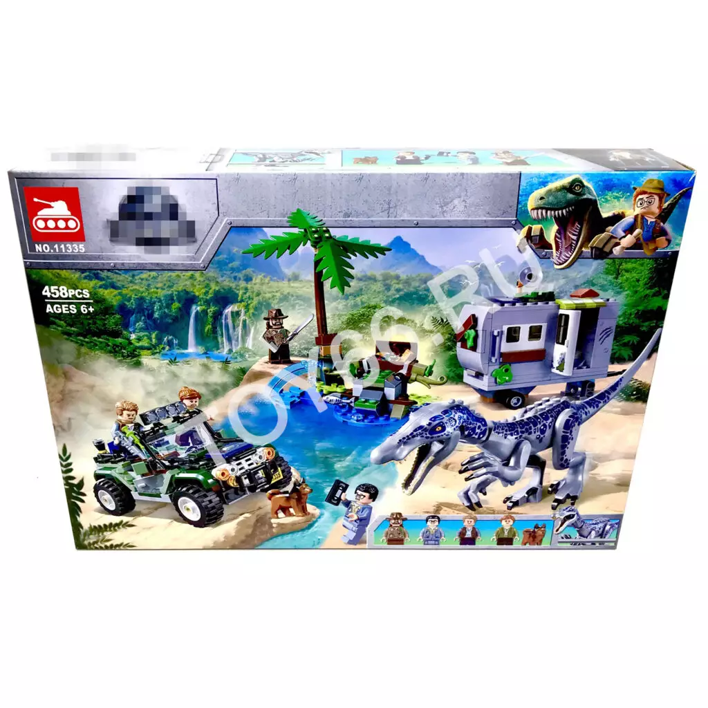 Конструктор Дино 458 дет. 11335