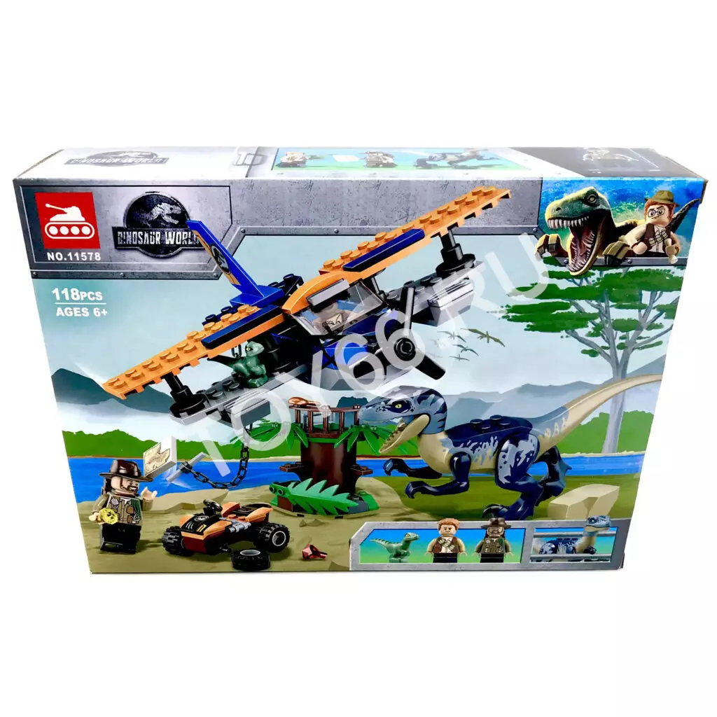 Конструктор Дино 118 дет. 11578