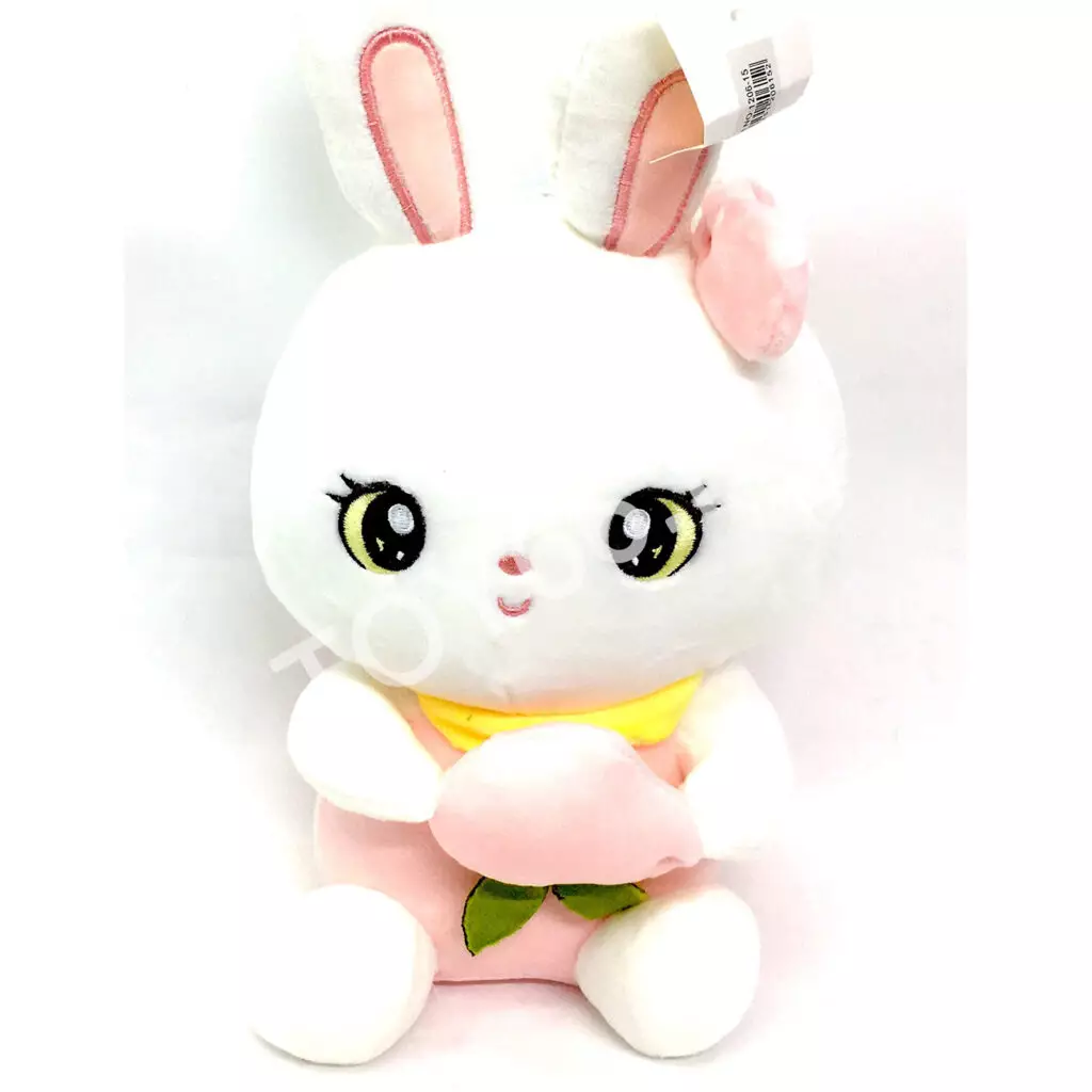 Мягкая игрушка Зайка 12 шт в блоке 1206-15