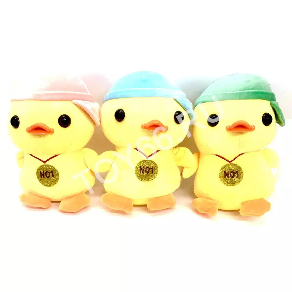 Мягкая игрушка Цыпленок 10 шт в блоке 1206-29