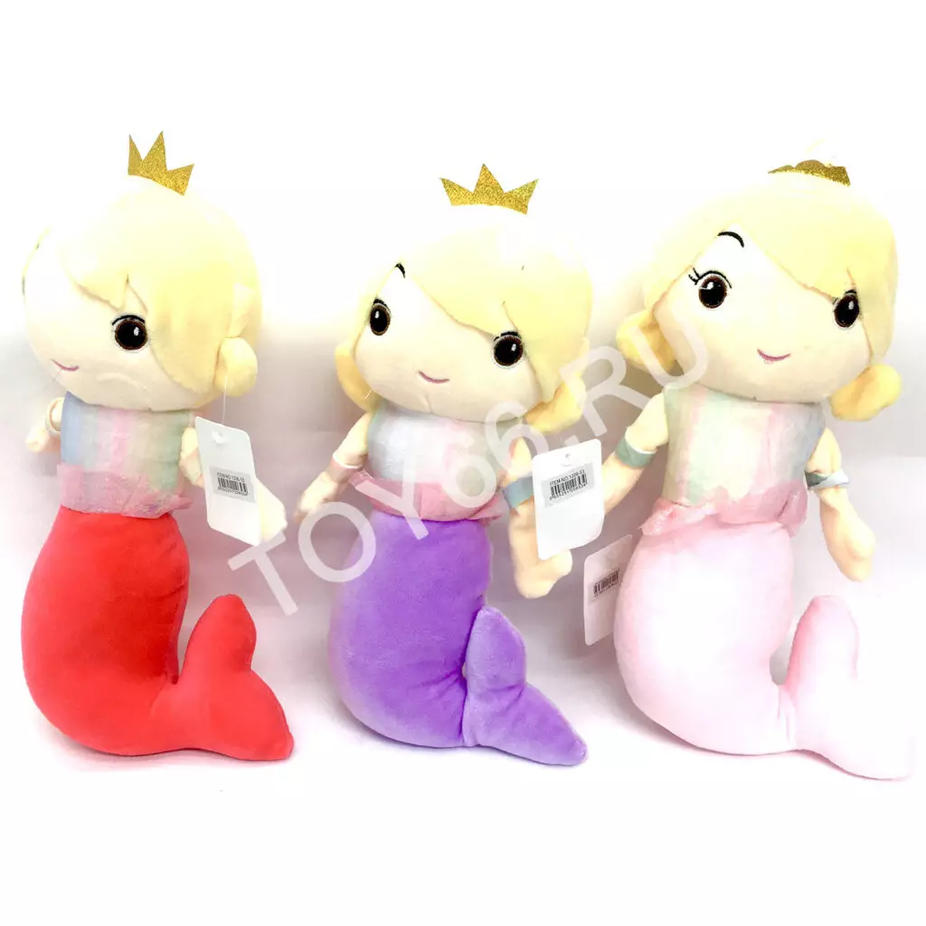 Мягкая игрушка Русалка 10 шт. в блоке 1206-53