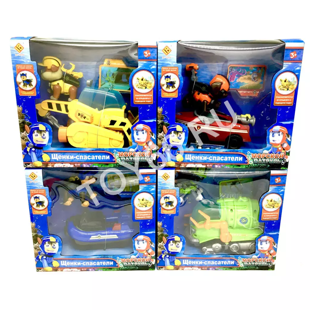 Собачки на машинках с жетоном 1601-CH501