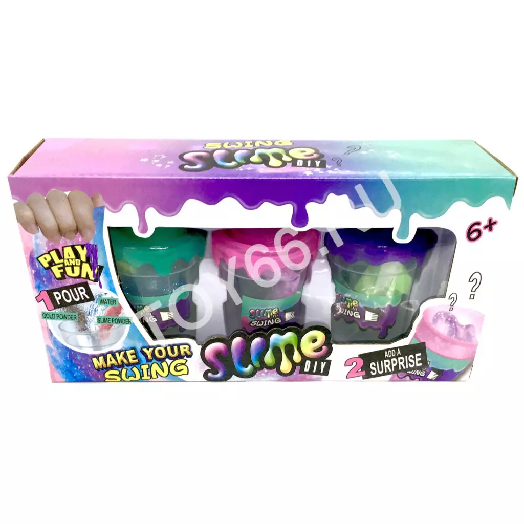 Слайм 3 шт. в наборе 201B