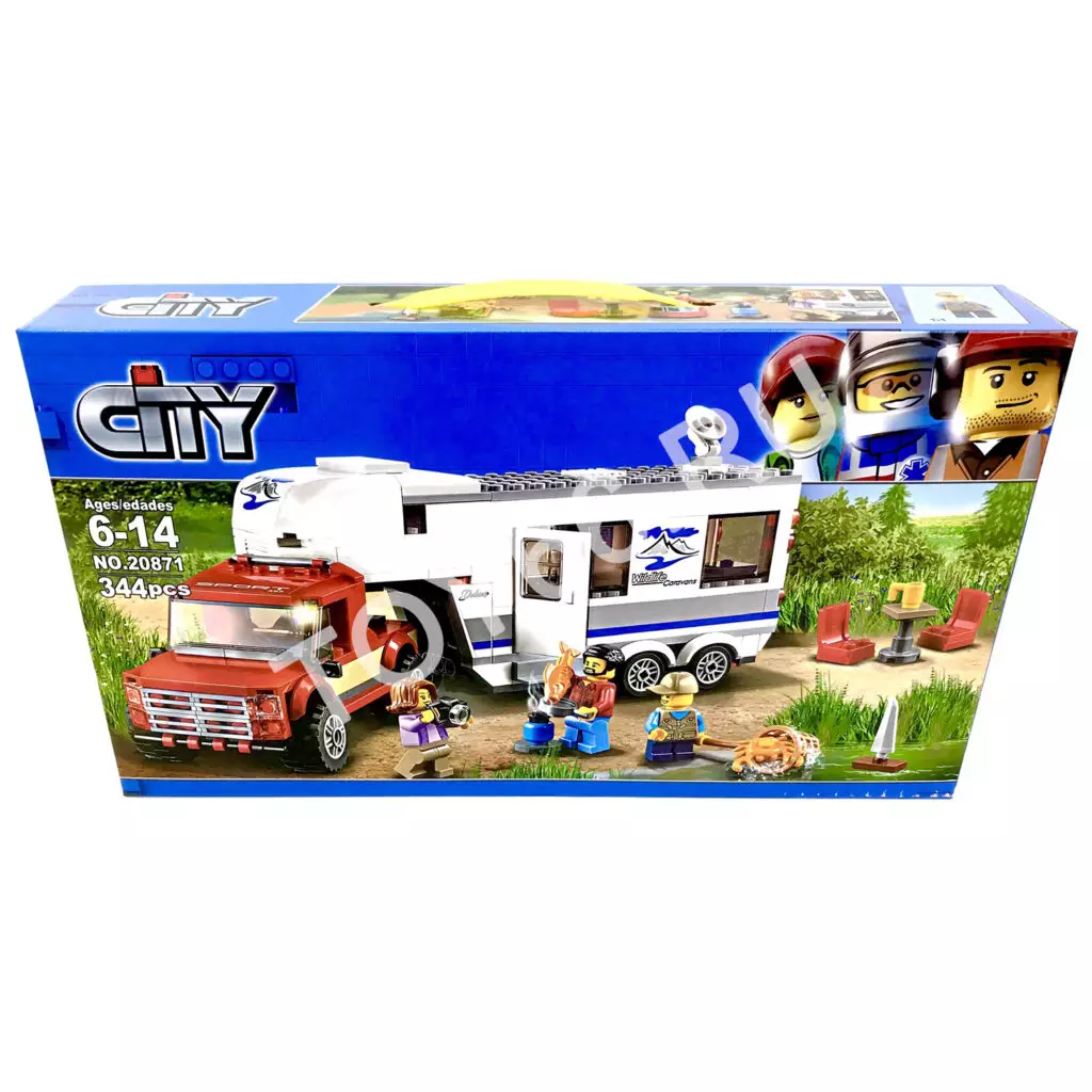 Конструктор Город 344 дет. 20871 Конструктор Город 344 дет. 20871