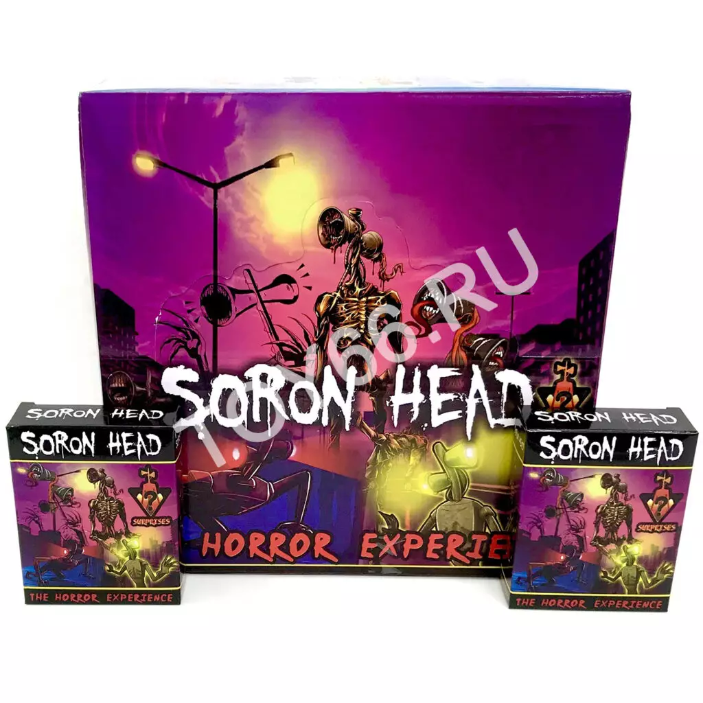 Сиреноголовые 24 шт в блоке 21637