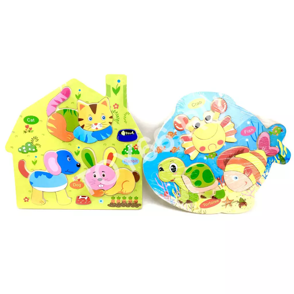 Игрушка Пазл с животными 2407-7