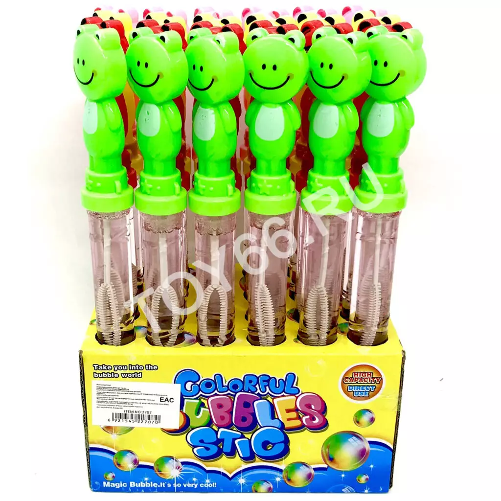 Мыльные пузыри Лягушка 24 шт в блоке 2707