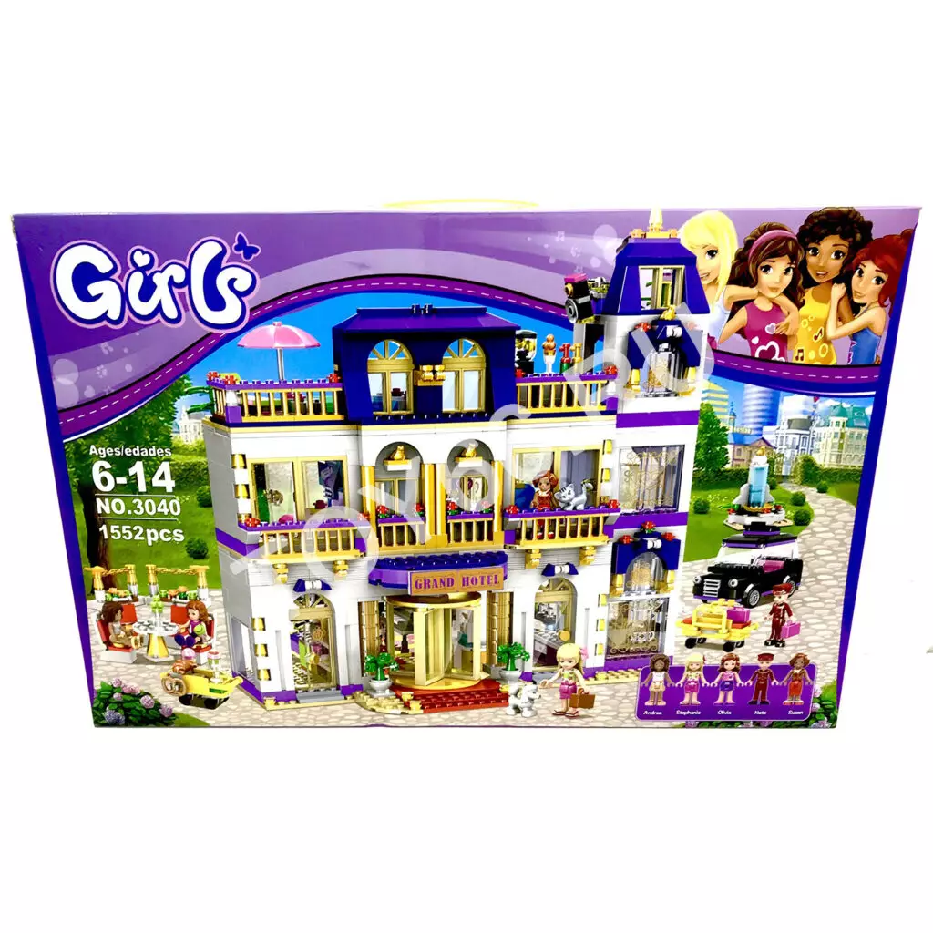 Конструктор Girls 1552 дет. 3040