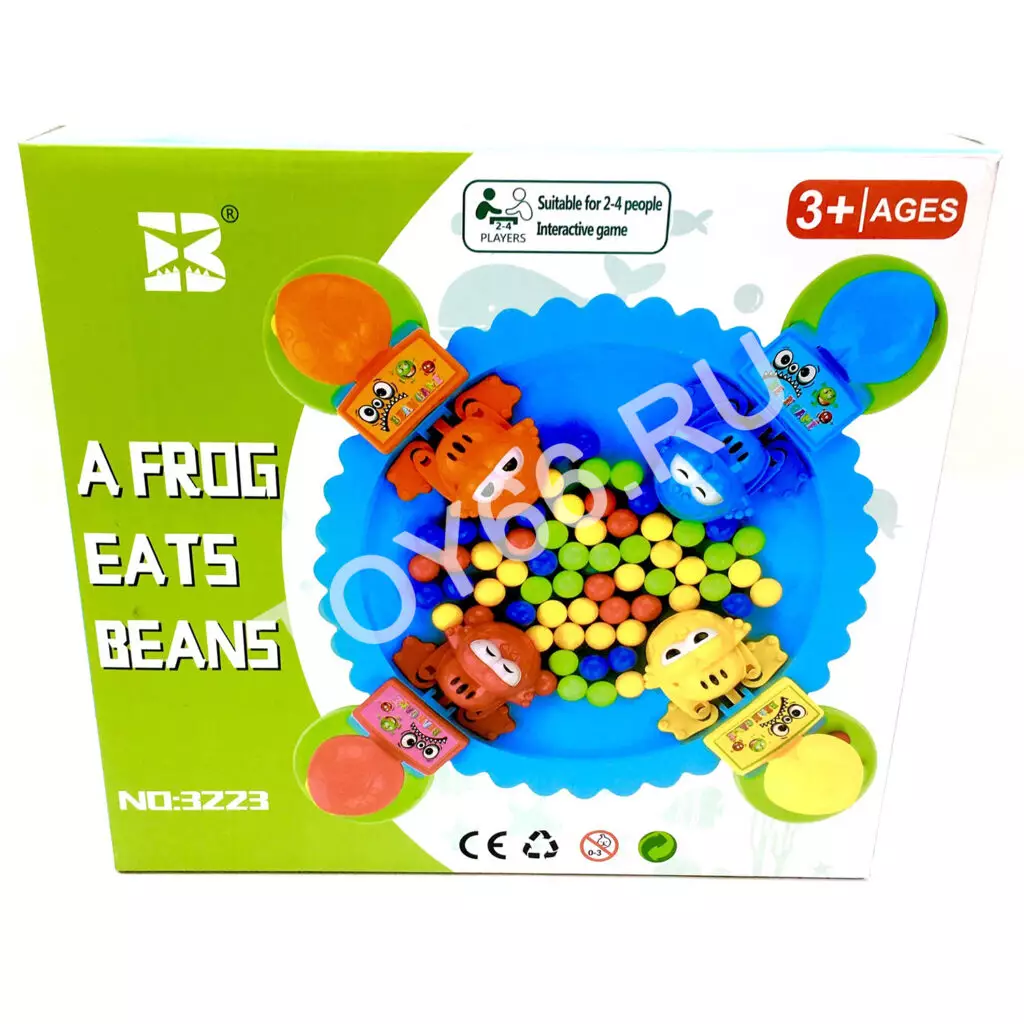 Настольная игра Голодные лягушки 3223