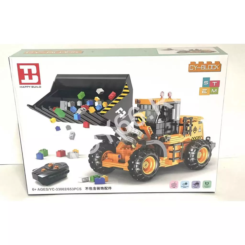 Конструктор Трактор 653 дет. 33002