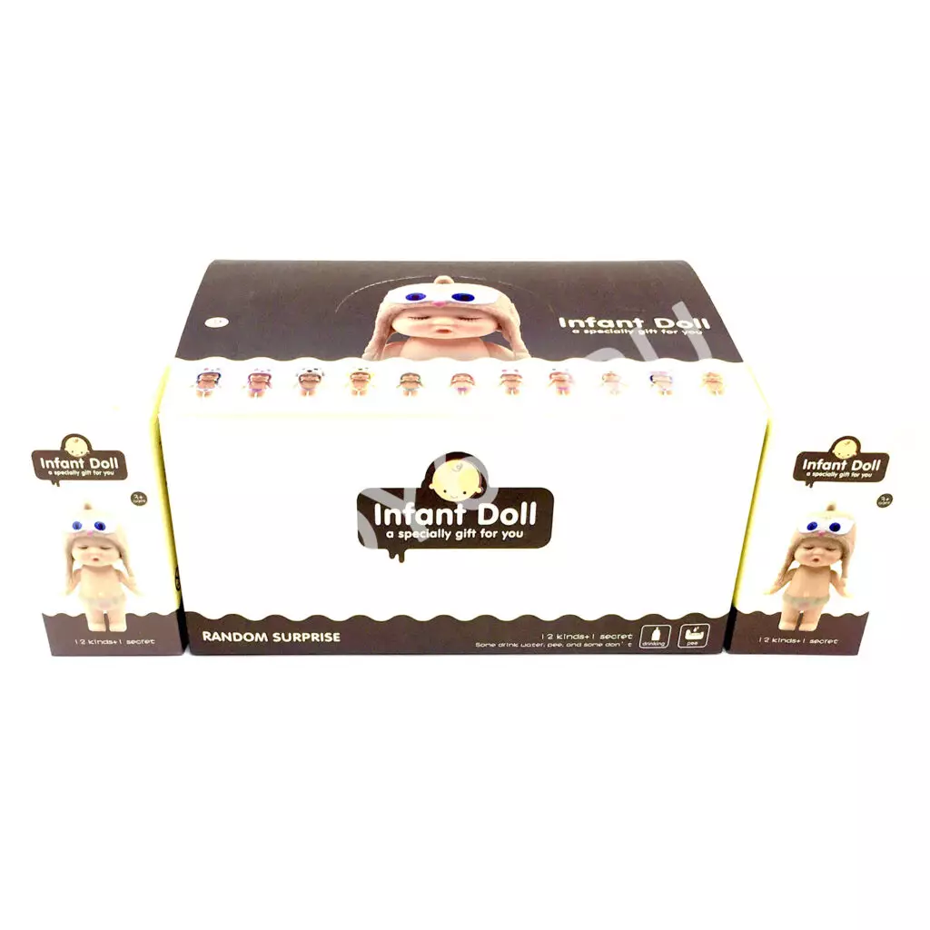 Пупсы 12 шт. в блоке 3359-12