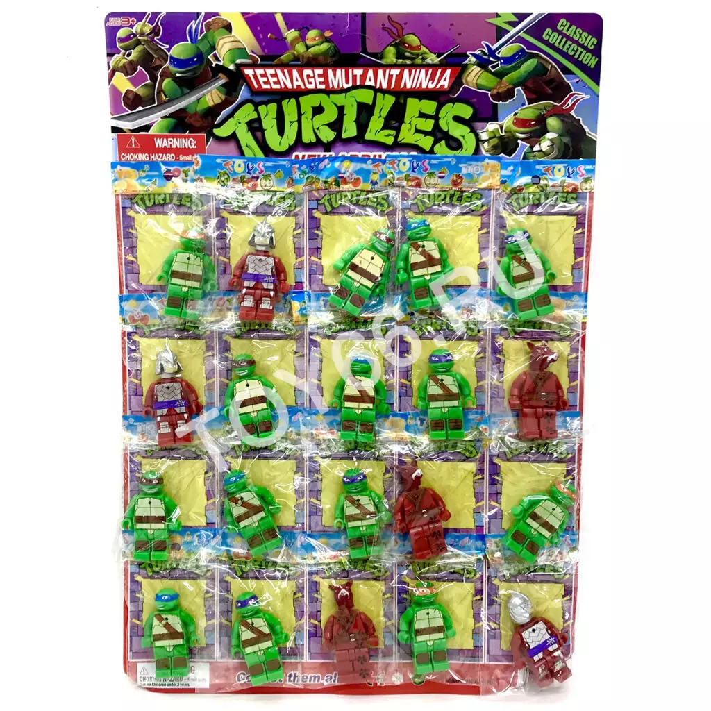 Фигурки Рептилии 20 шт. на блистере 3514