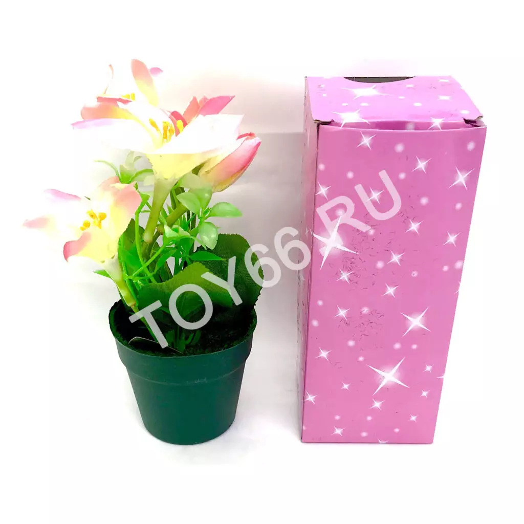 Цветок в горшке 456hua